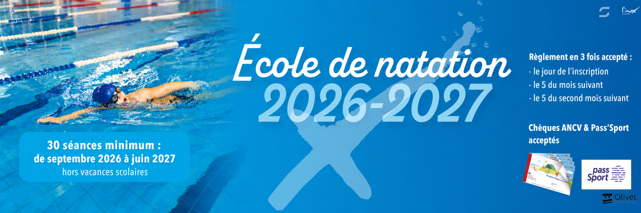 ÉCOLE DE NATATION 2026-2027